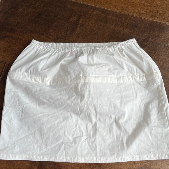 White Tie Front Adjustable Tube Top 🤍 - Picture 3 of 3